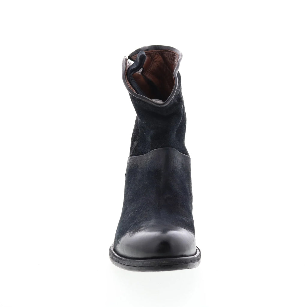 Orrin 548204-301 Womens Black Leather Zipper Casual Dress Boots