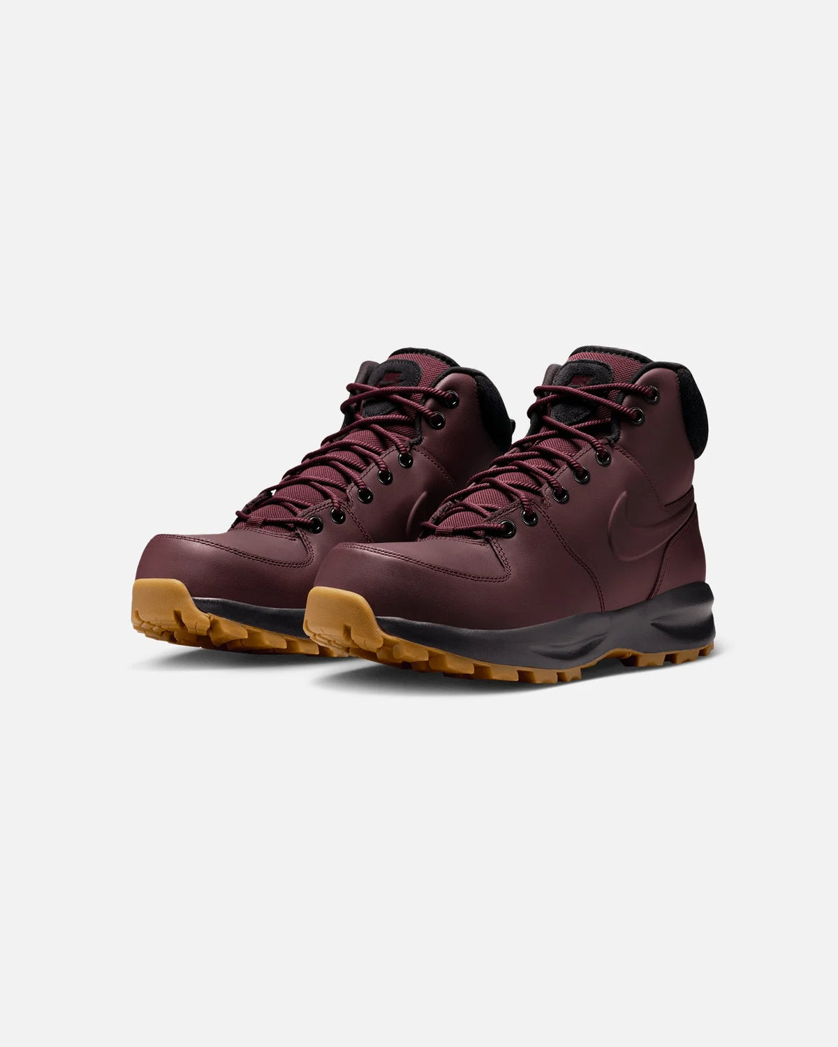 Manoa Leather Boot Burgundy Crush/Black