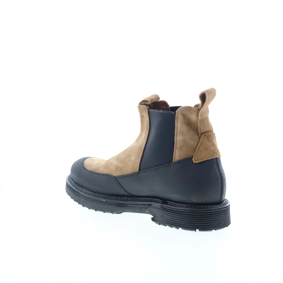 Ronny Mens Brown Synthetic Slip On Chelsea Boots