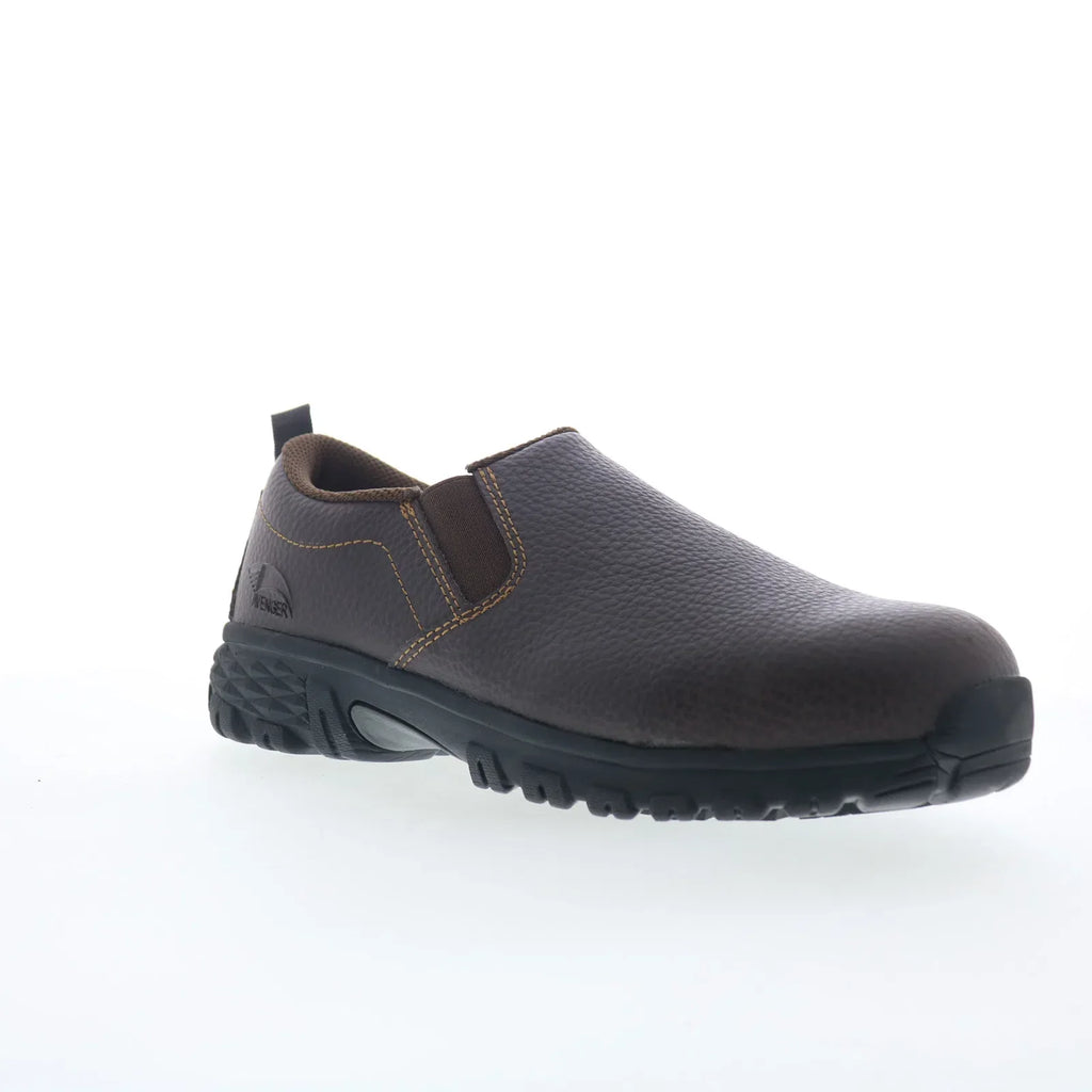 Avenger Flight Slip-On Alloy Toe A7000 Mens Brown Work & Safety Shoes