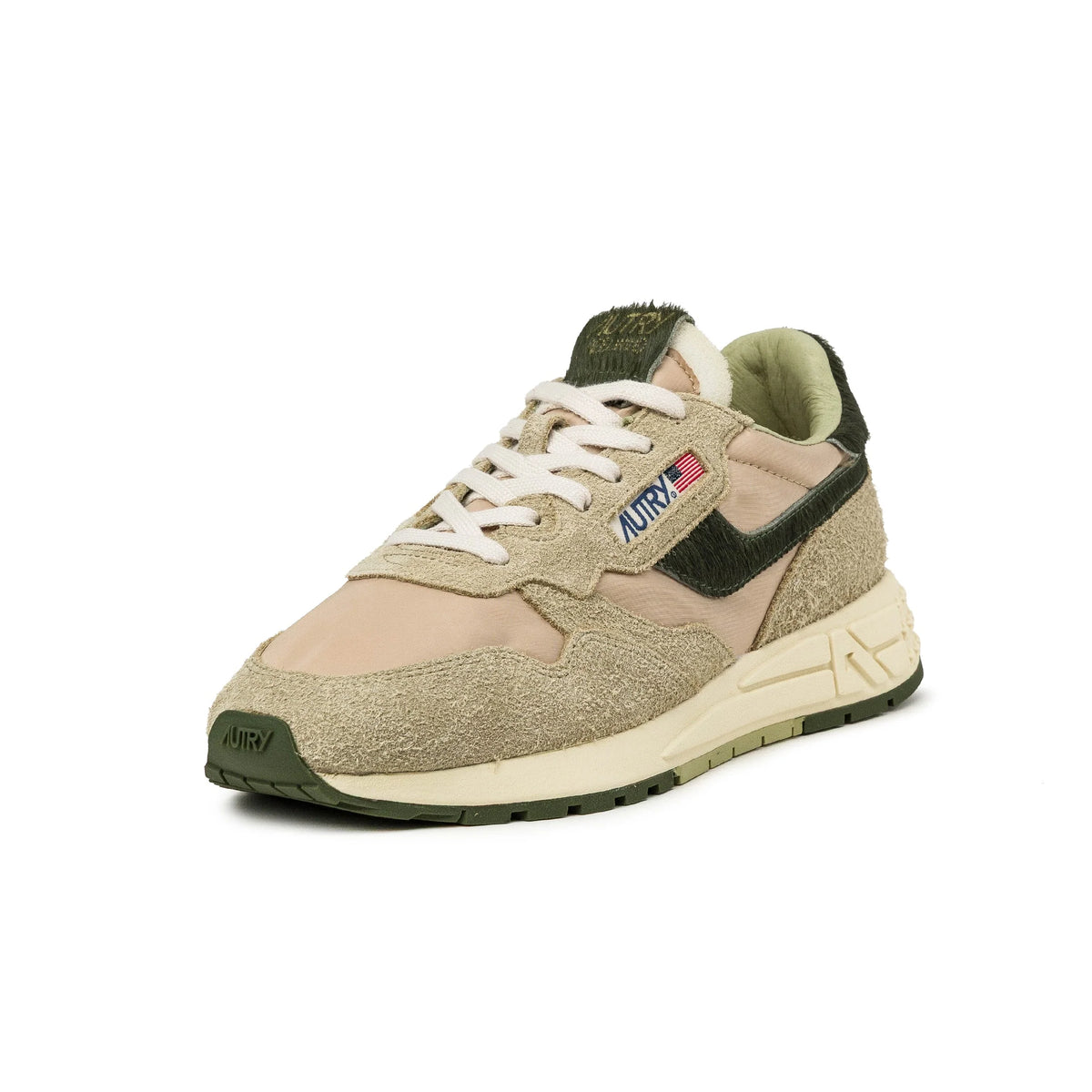 Autry Reelwind Low W *Nylon / Suede / Ponyhair*