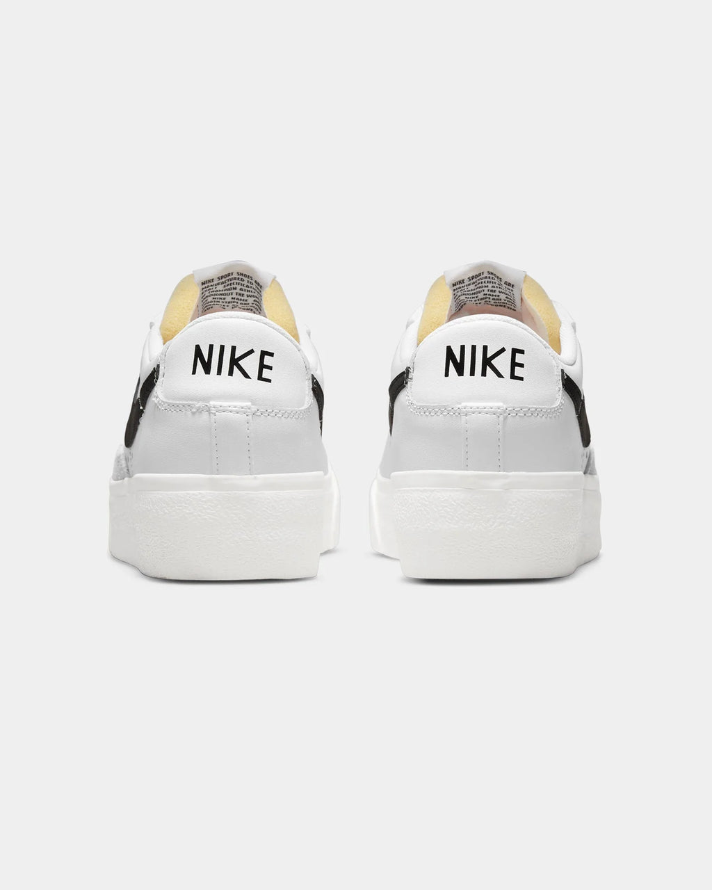 Women's Blazer Low Platform White/Black Sail