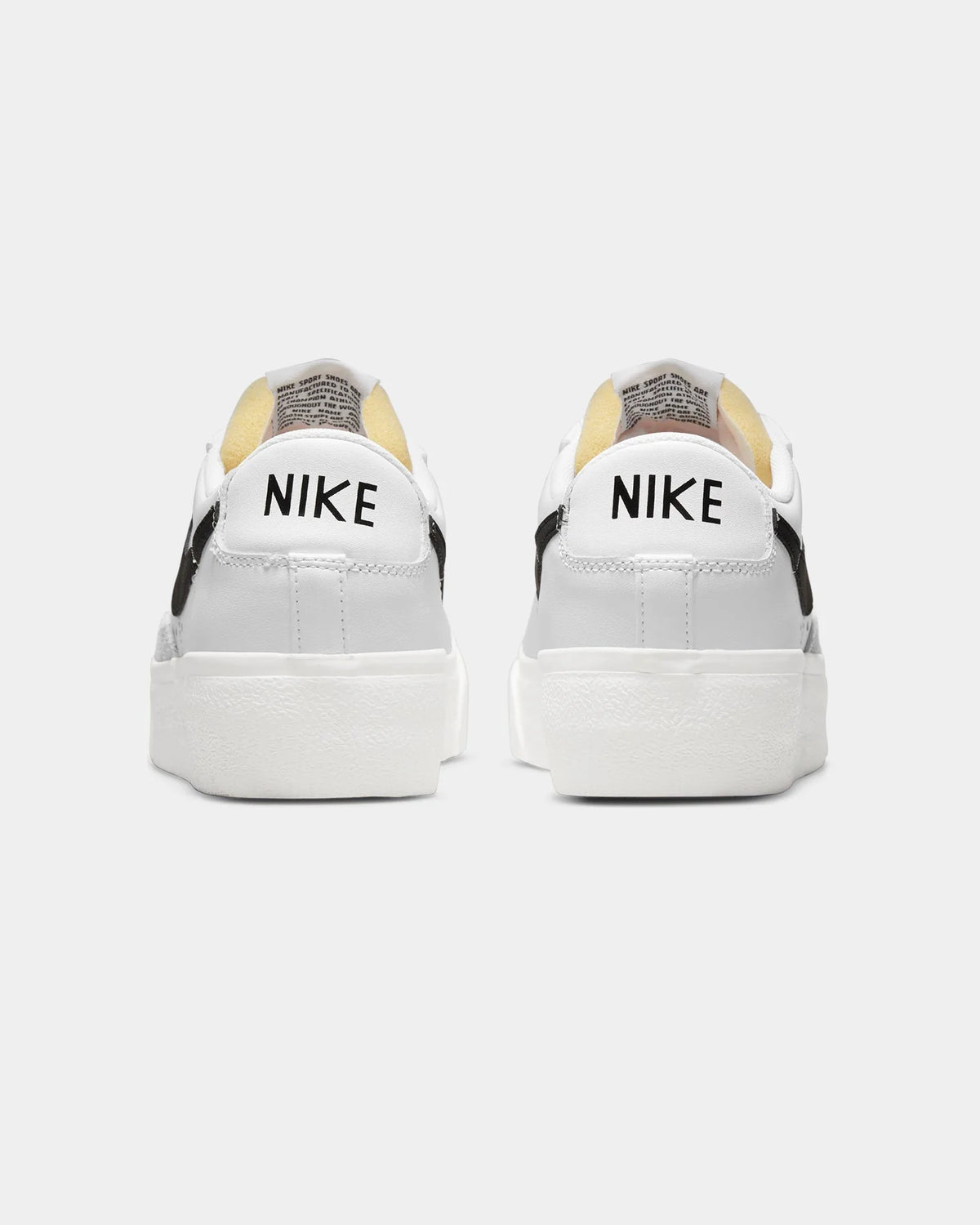 Women's Blazer Low Platform White/Black Sail