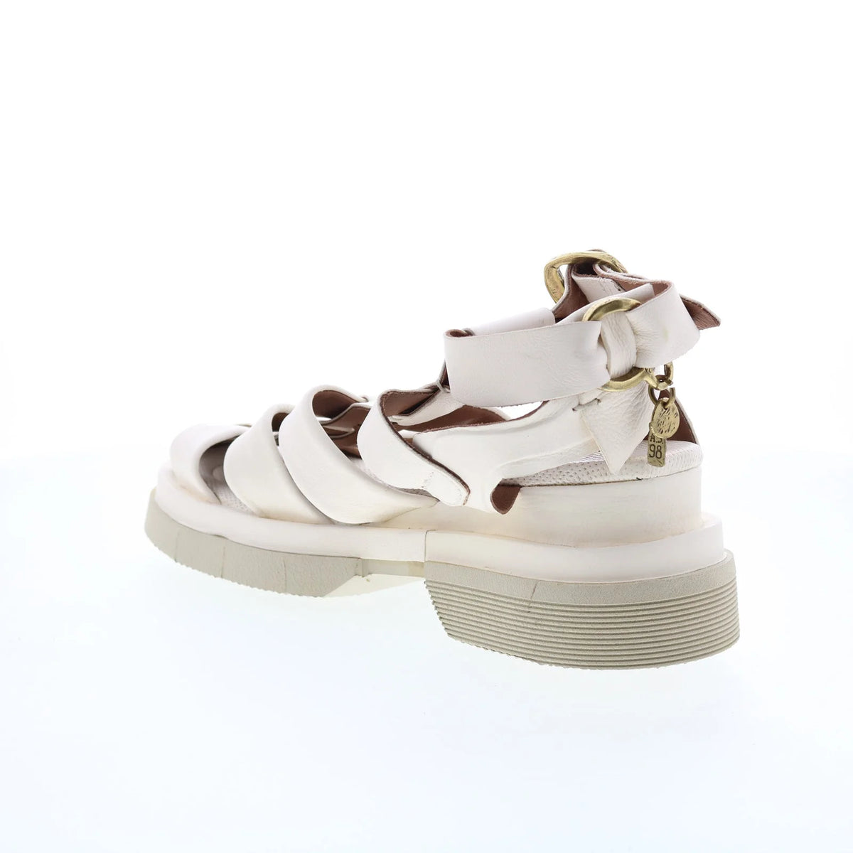 Colter A68002-301 Womens Beige Leather Gladiator Sandals Shoes