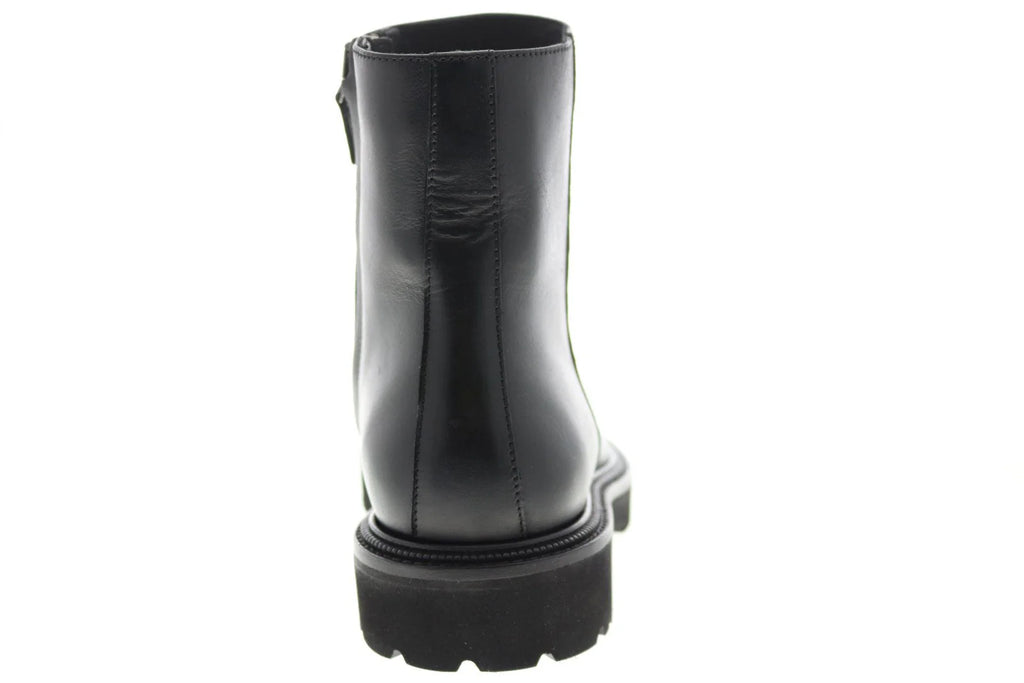 Aquatalia Pasquale Calf 34M0937-BLK Mens Black Leather Casual Dress Boots