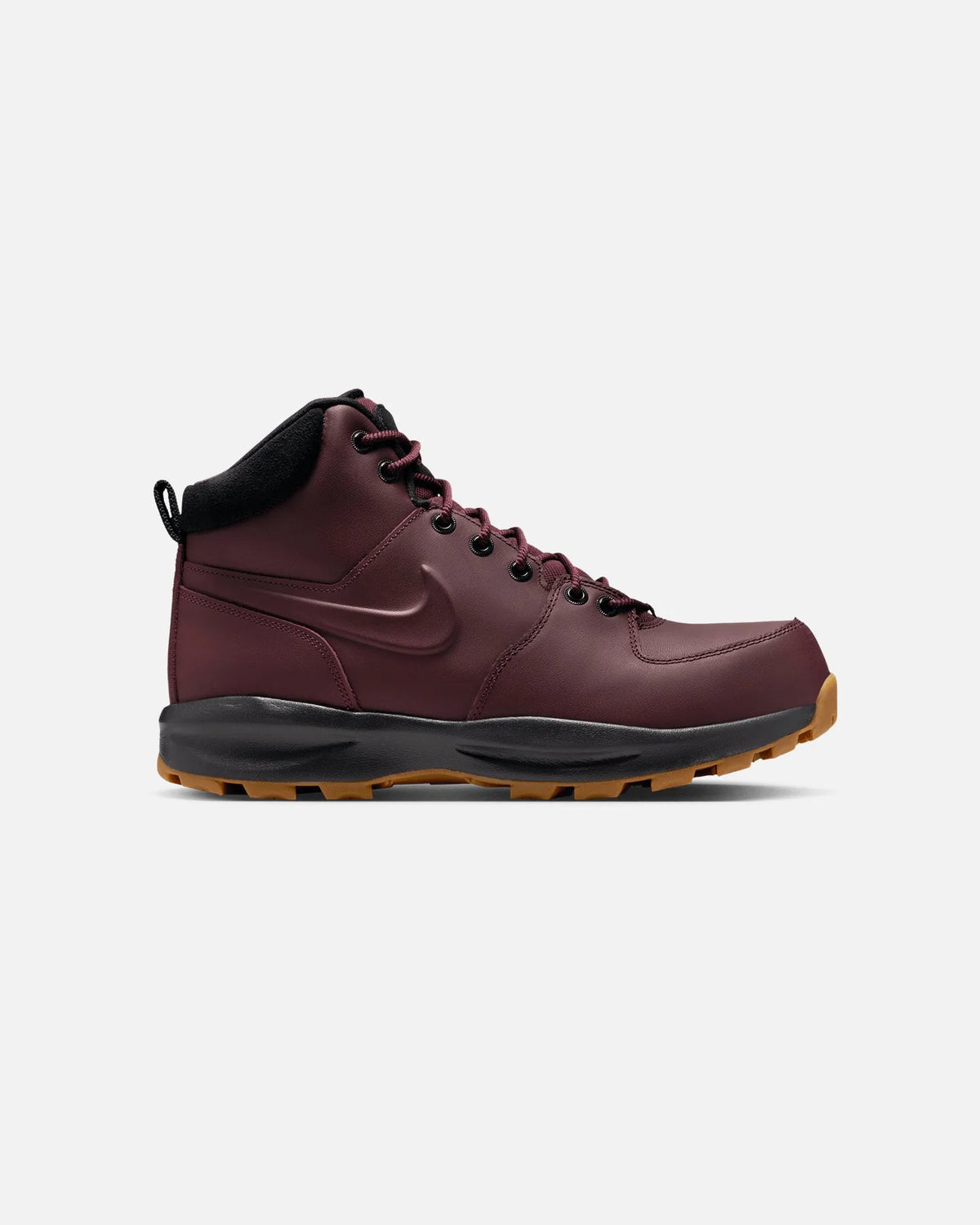 Manoa Leather Boot Burgundy Crush/Black