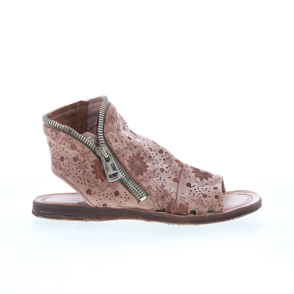Ritchie A16040-101-6363 Womens Brown Leather Mule Flats Shoes