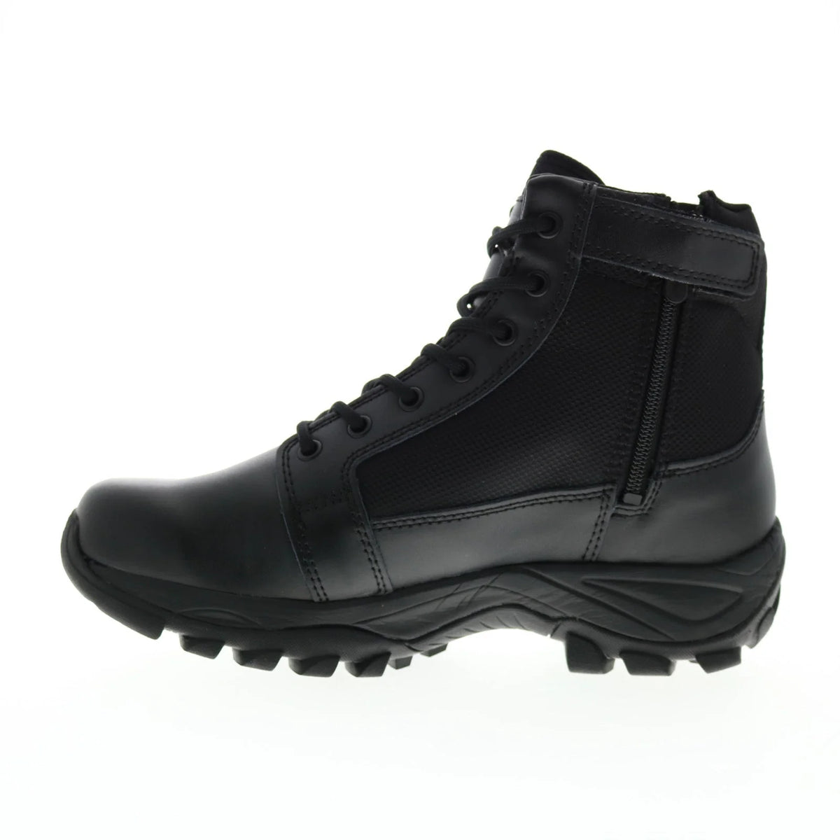 Bates Fuse Tall Size Zip E06510 Mens Black Leather Lace Up Tactical Boots