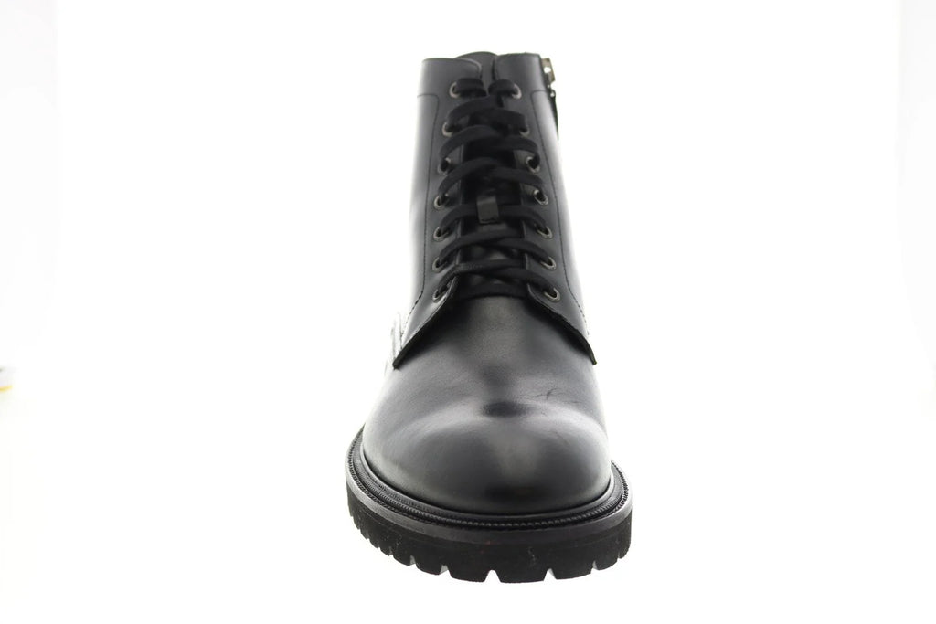Aquatalia Patrizio Calf 34M0935-BLK Mens Black Leather Casual Dress Boots