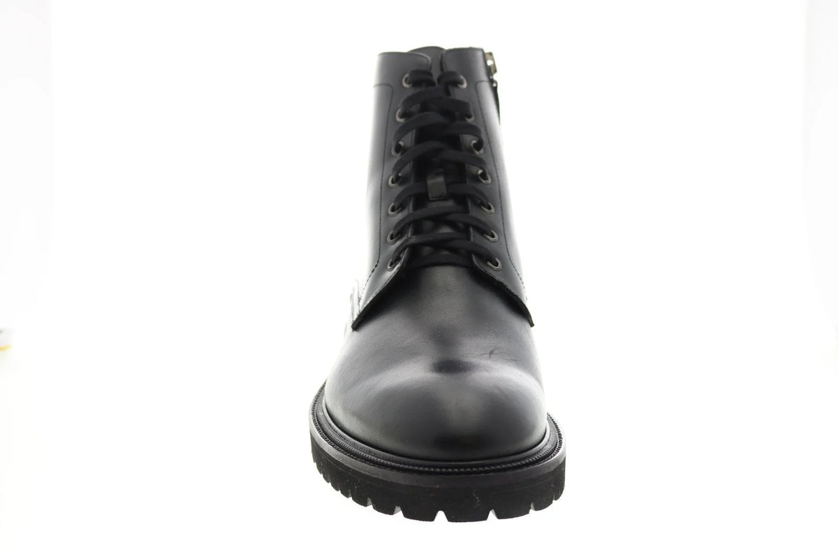 Aquatalia Patrizio Calf 34M0935-BLK Mens Black Leather Casual Dress Boots