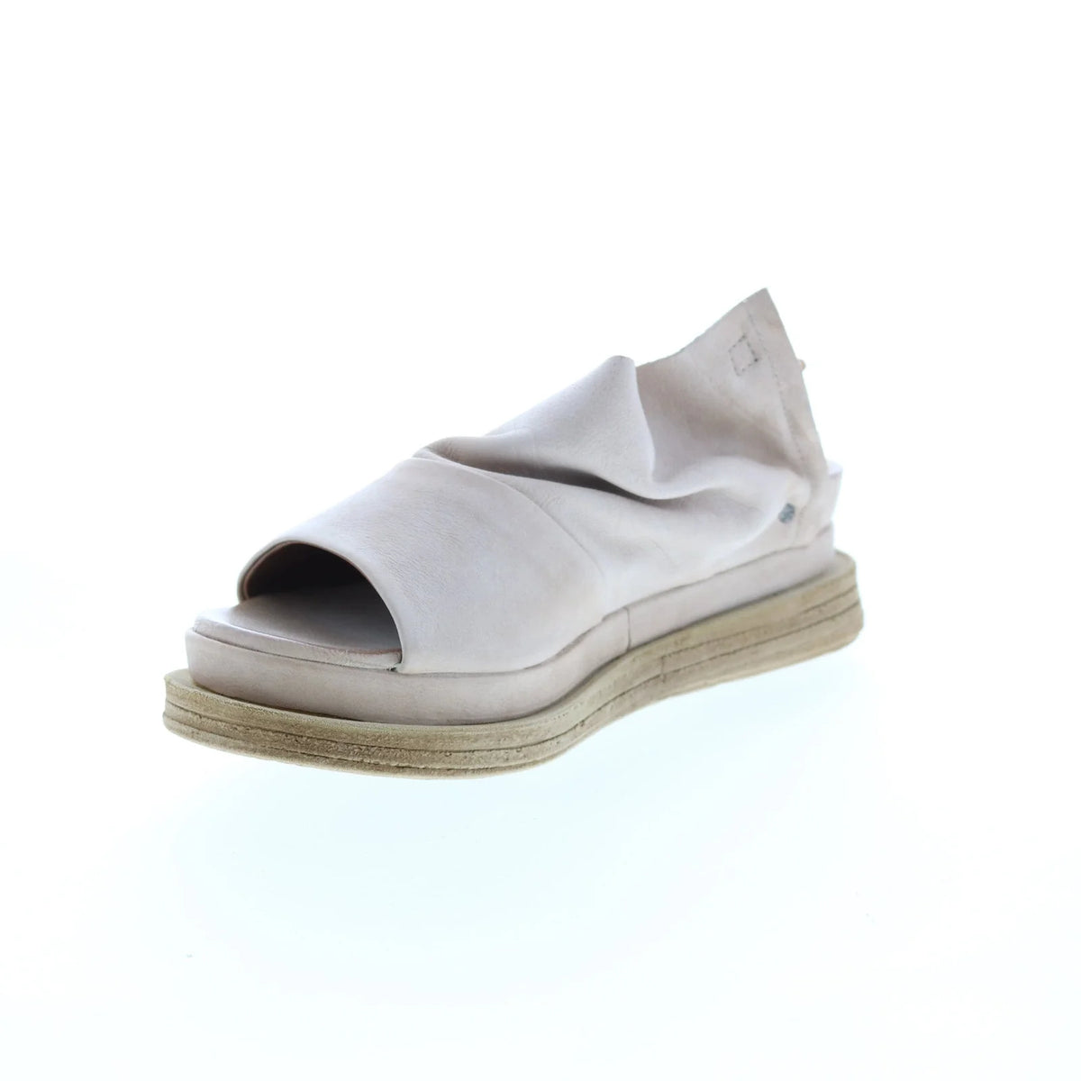 Lira A15027-101 Womens Beige Leather Slingback Sandals Shoes