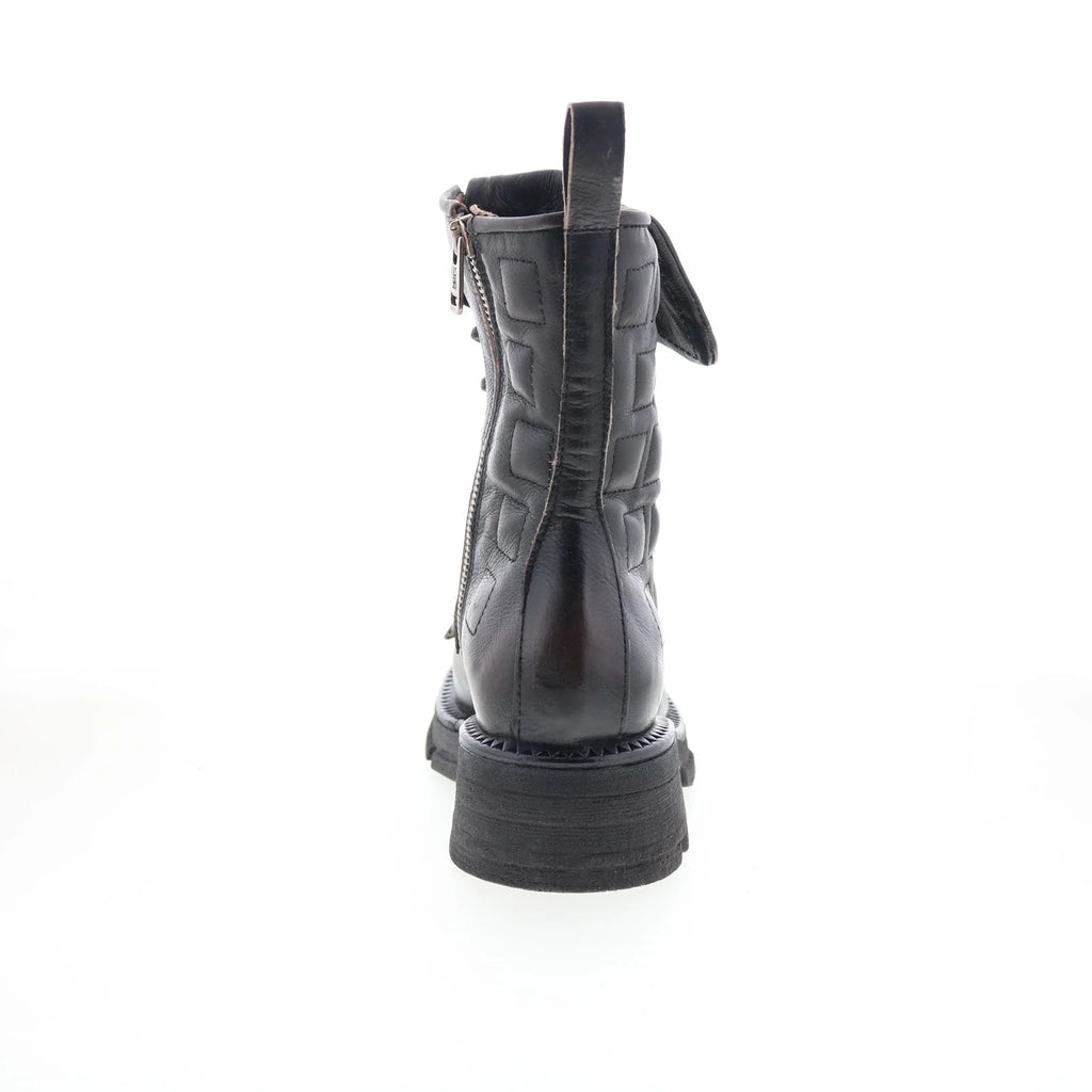 Lockwood A94208-201-6223 Womens Black Leather Casual Dress Boots