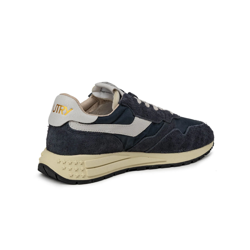 Reelwind Low *Nylon / Cracked Leather*