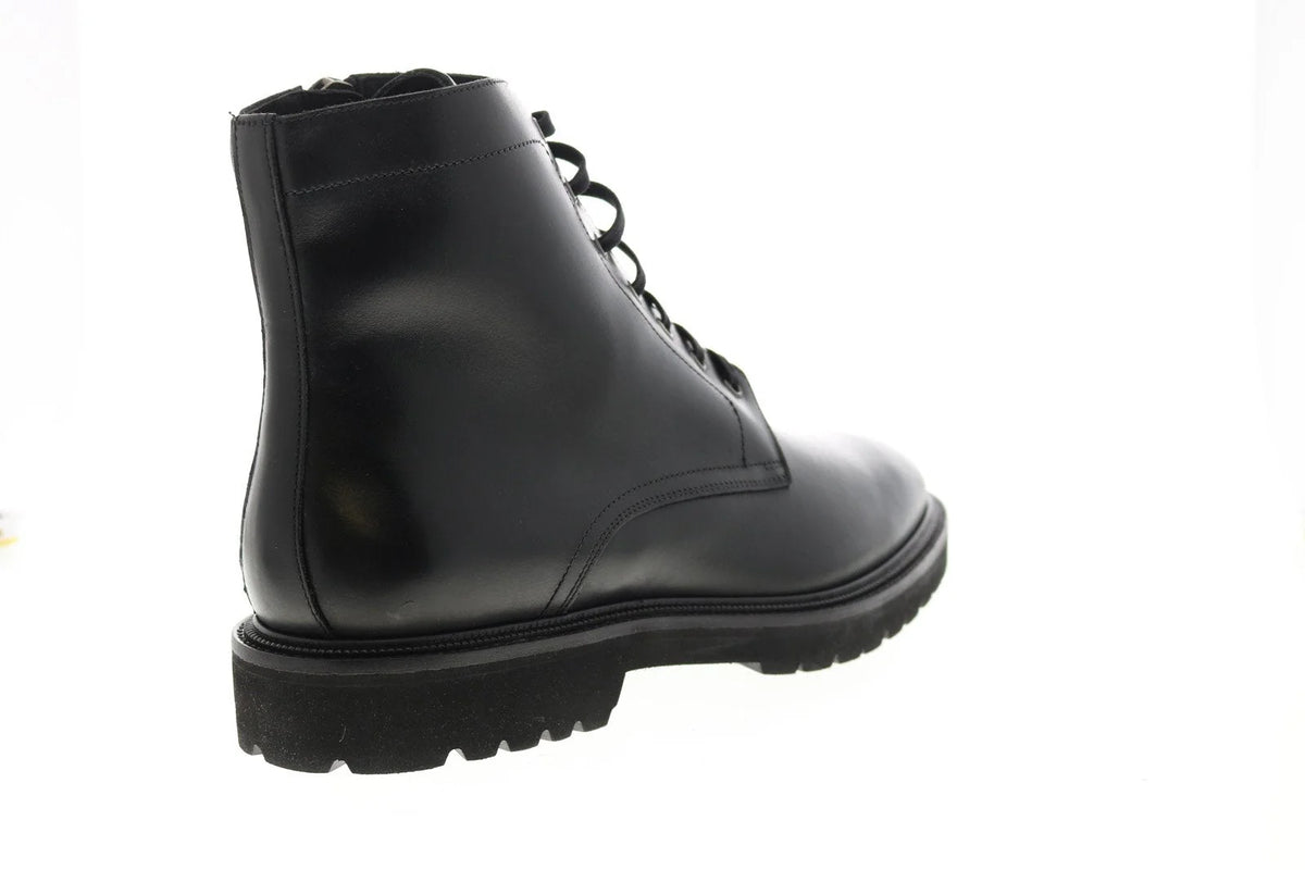 Aquatalia Patrizio Calf 34M0935-BLK Mens Black Leather Casual Dress Boots