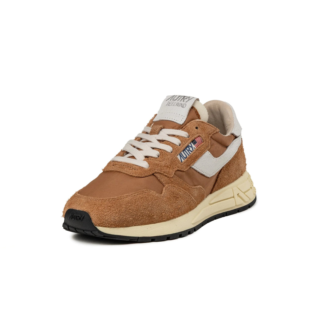 Reelwind Low *Nylon / Cracked Leather*