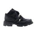 Laken Womens Black Leather Slip On Casual Dress Boots