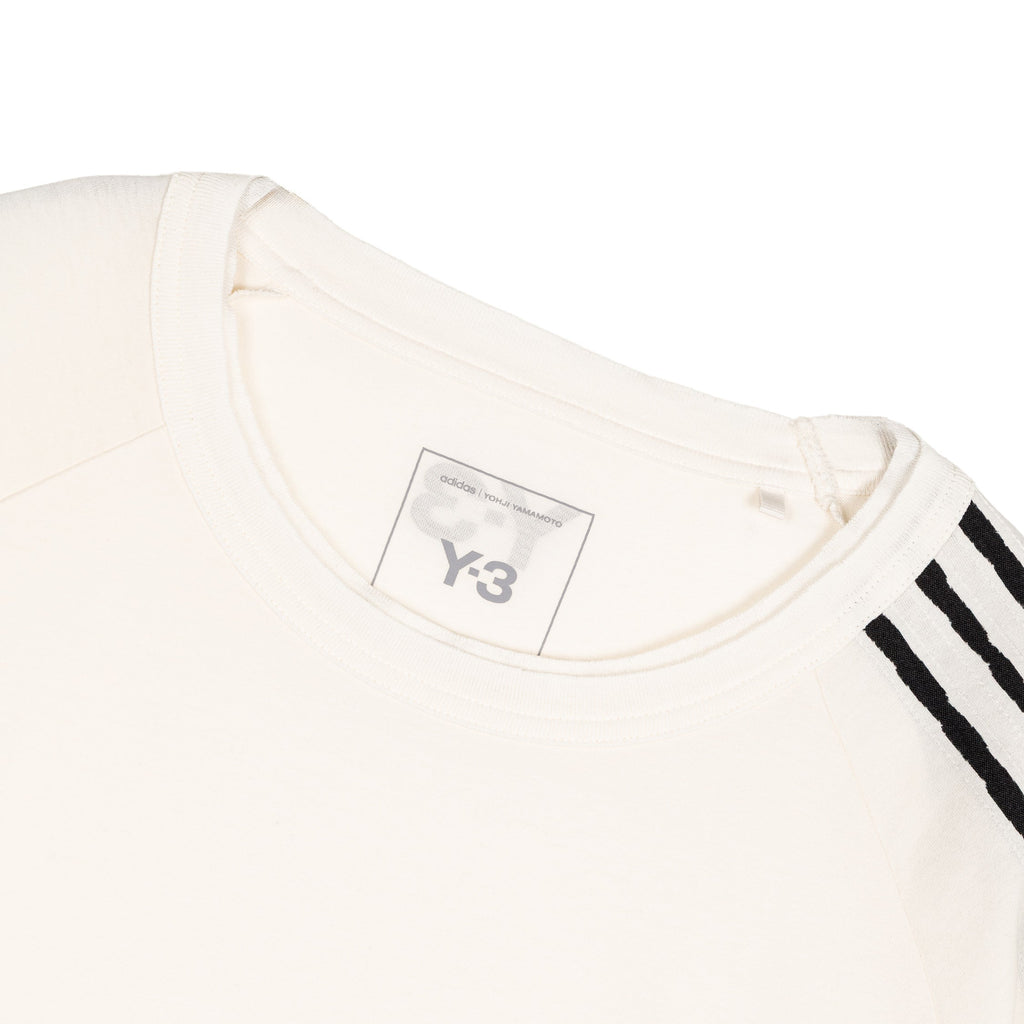 Y-3 Raw Edge 3 Stripes Tee